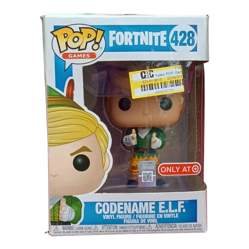 NWT Funko Pop Fortnite 428 Codename E.L.F.